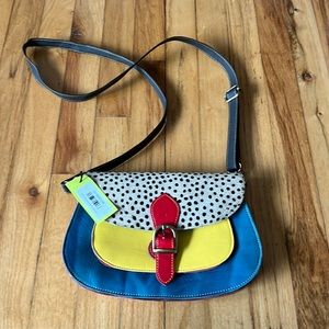 New with Tags OAK Darbi Leather Bag